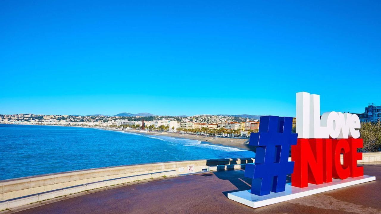Апартаменты Nuances D'Azur - Bel Azur Ницца Экстерьер фото
